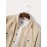 Men's Retro Corduroy Shirt Top Turn-Down Collar Long Sleeve Closure Regular Fit Solid Male Casual Shirt For Daily