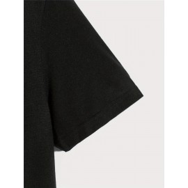 Astronaut Pattern Print Men's Comfy T-shirt, Graphic Tee Men's Summer Outdoor Clothes, Men's Clothing, Tops For Men